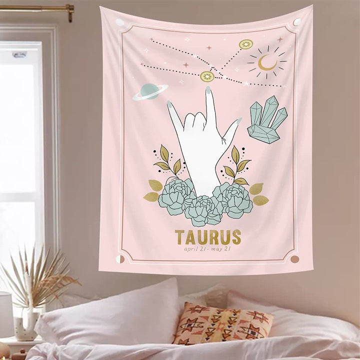 Olivenorma Magic Hand Tarot Zodiac Tapestry - image 55