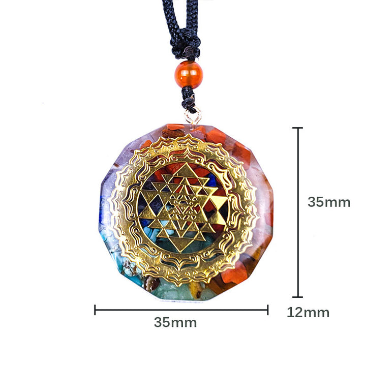 Olivenorma Chakra Healing Orgone Necklace - image 2