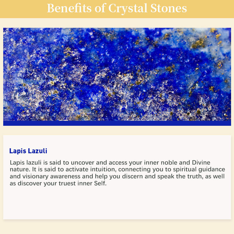 Stone of Wisdom - Lapis Lazuli Gemstone Bracelet - image 4
