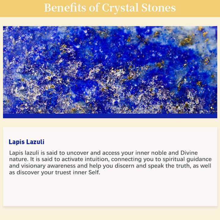 Stone of Wisdom - Lapis Lazuli Gemstone Bracelet - image 4
