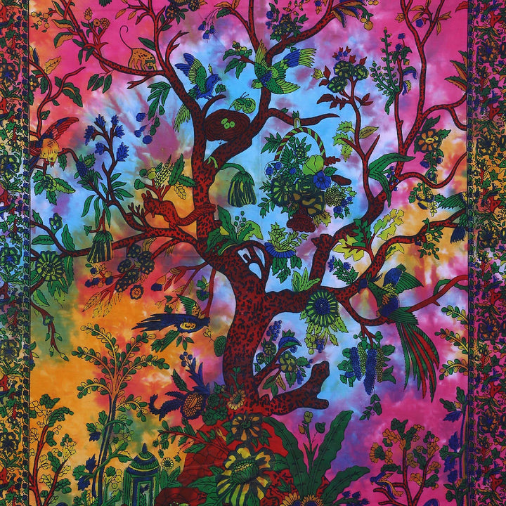 Olivenorma Green Tree Of Life Wall Hanging Psychedelic Tapestry - image 23