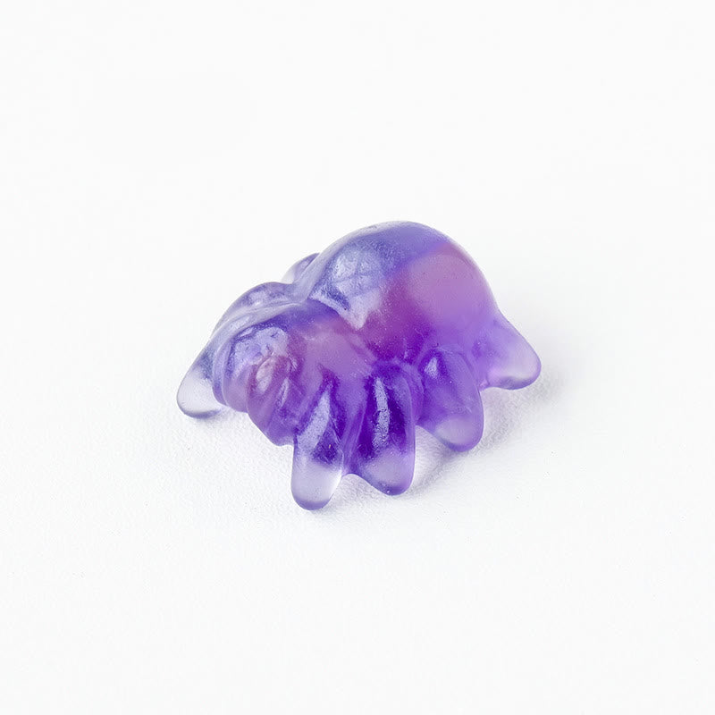 Olivenorma Natural Crystal Spider Carving Gemstone Decoration - image 31