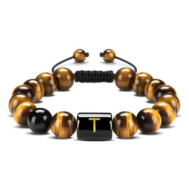 Tiger Eye Letter Protection Bracelet - Tiger Eye - T - image 23