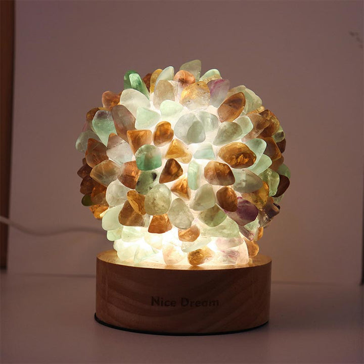 Olivenorma Christmas Crystal Stone Night Light Decoration - image 21