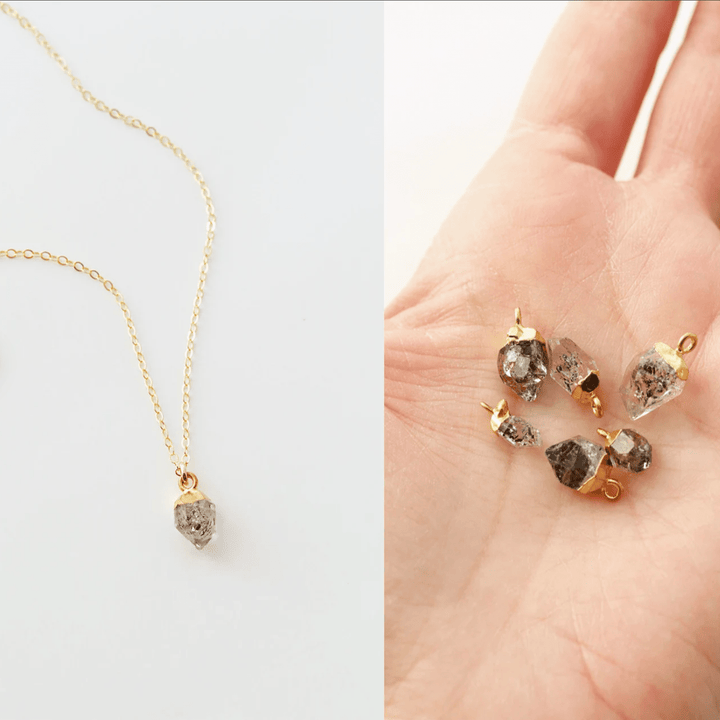 Olivenorma Irregular Crystal Raw Stone Gem gemstone Necklace - image 8