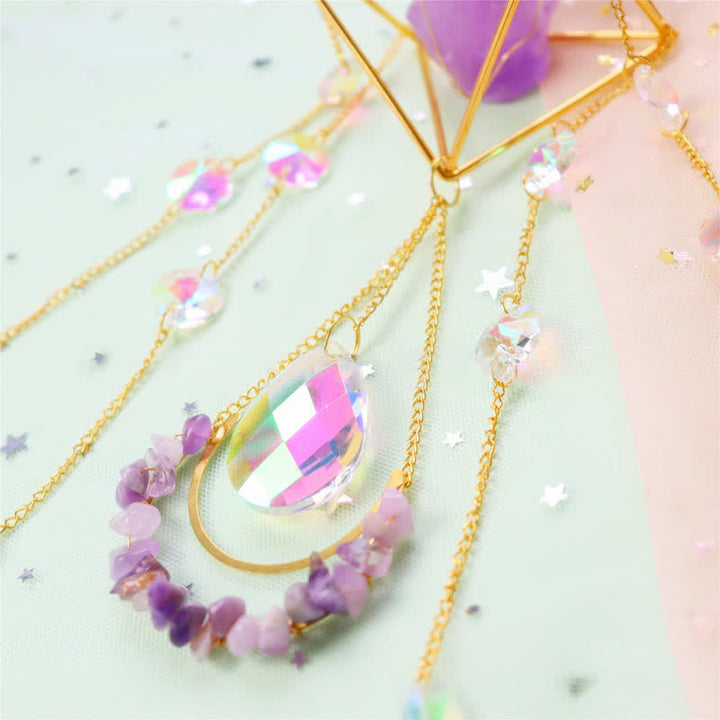Olivenorma Rainbow Maker Crystal Suncatcher Gemstone Ornament - image 8