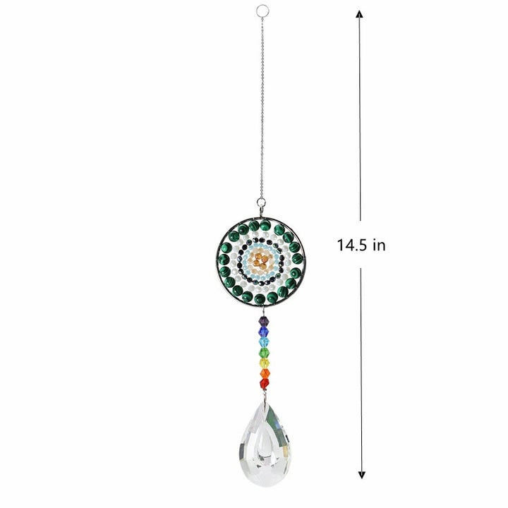 Olivenorma Crystal Suncatchers Handmade Chakra Wind Chime - image 5