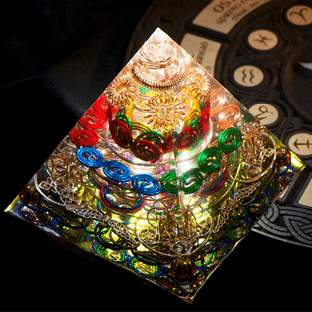 Olivenorma Linglong Tower Orgone Pyramid - image 1