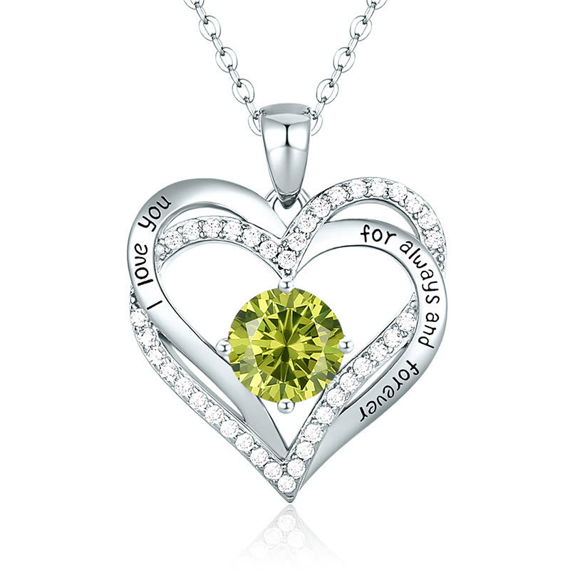 FREE Today: "I Love You Always and Forever" – Forever Love Birthstone Heart Necklace - image 20