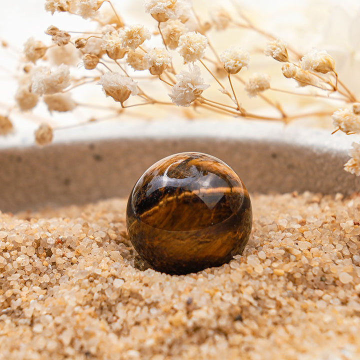 Olivenorma Tiger Eye Protection Crystal Sphere - Tiger Eye - image 0