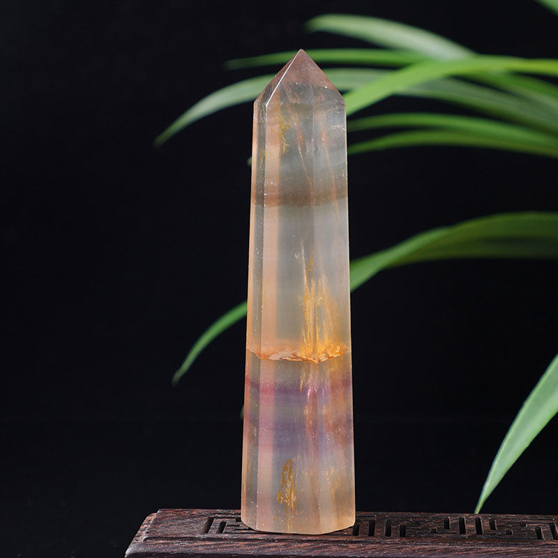 Fluorite Natural Crustal Reki Crystal Wands - image 3
