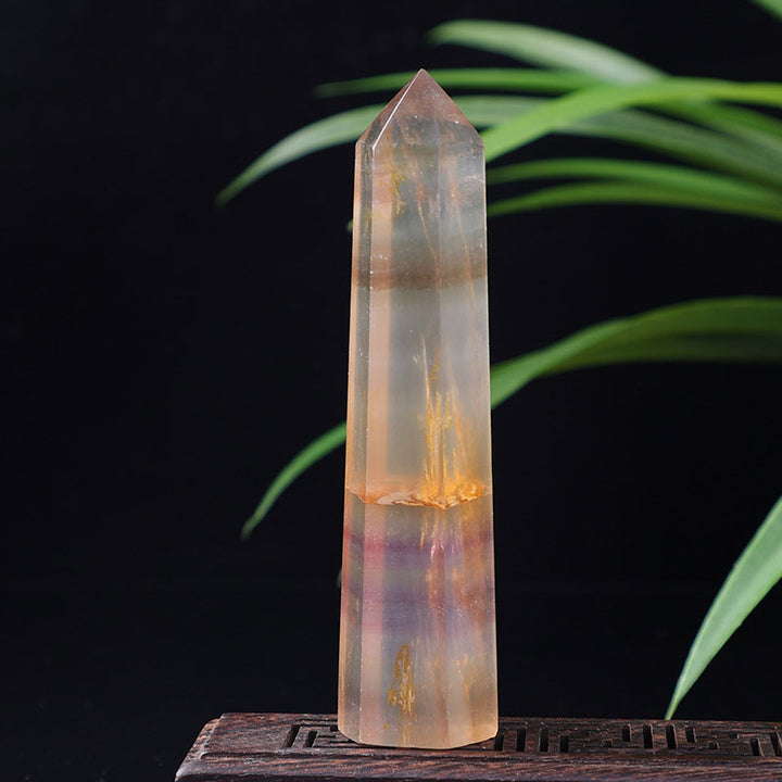 Fluorite Natural Crustal Reki Crystal Wands - image 3
