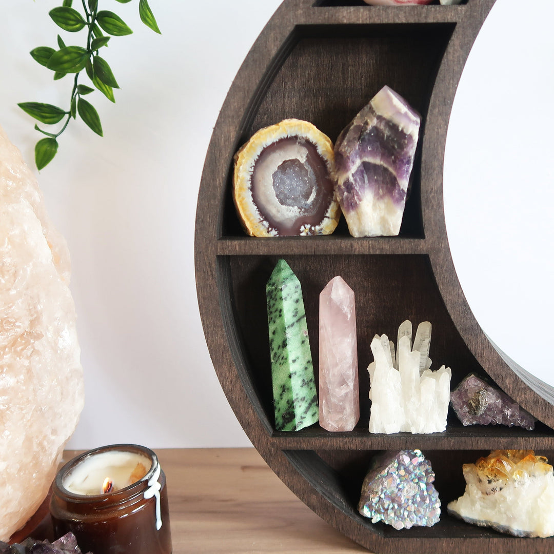 Olivenorma Handcrafted Moon Crystal  Shelf - image 7