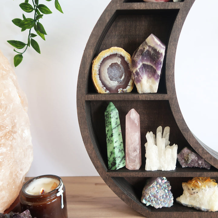 Olivenorma Handcrafted Moon Crystal  Shelf - image 7