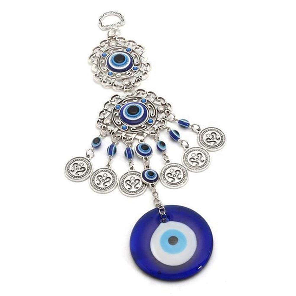 Olivenorma Blue Evil Eye Dream Net Catcher Wall Decor  - image 5
