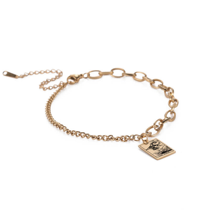 Grand Arcana Cards Tarot Bracelet - Rosegold - The Fool - image 13