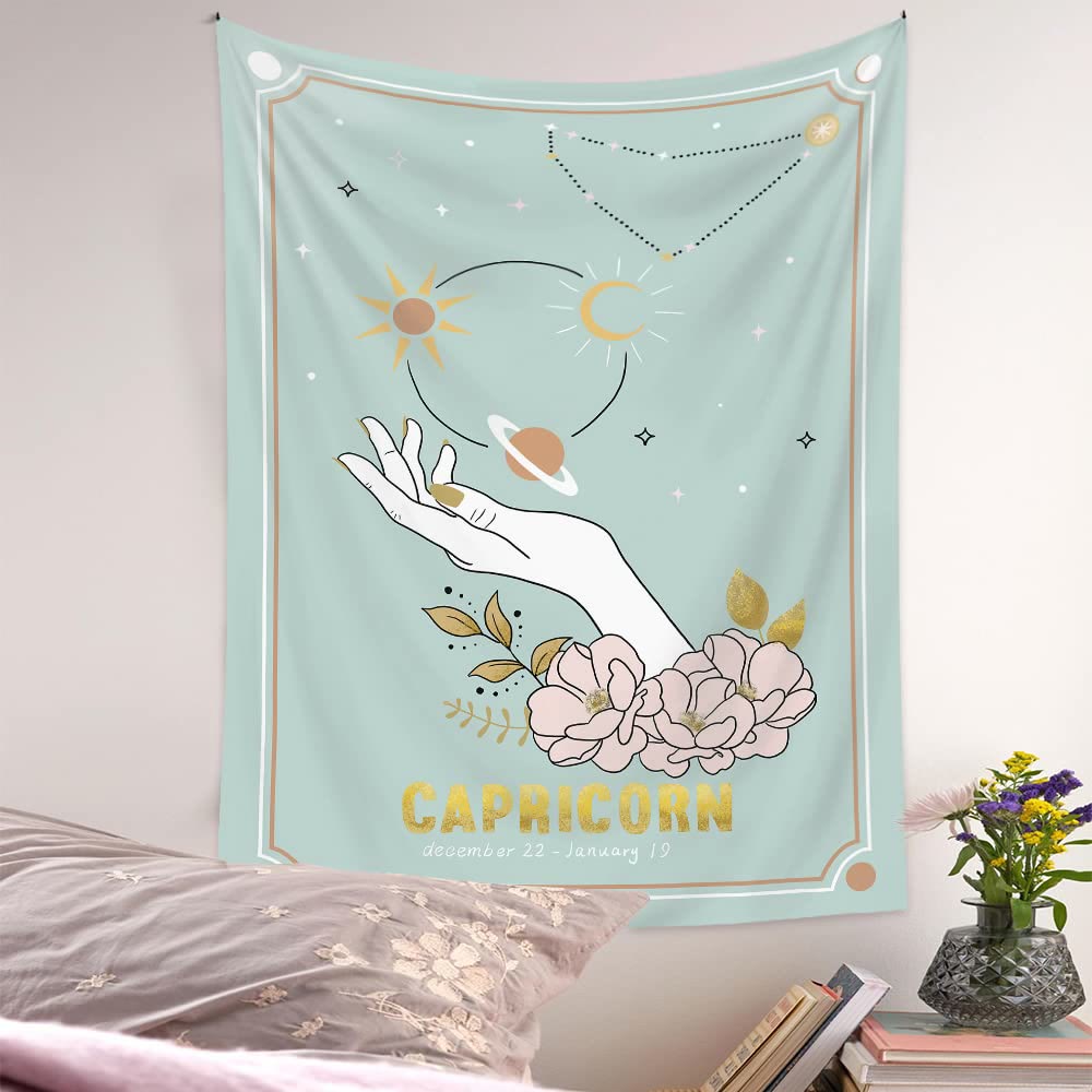 Olivenorma Magic Hand Tarot Zodiac Tapestry - 250*180cm - CAPRICORN - image 0