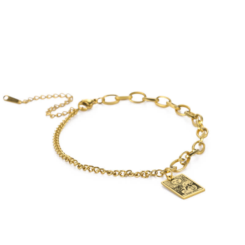 Grand Arcana Cards Tarot Bracelet - Gold - The Sun - image 11