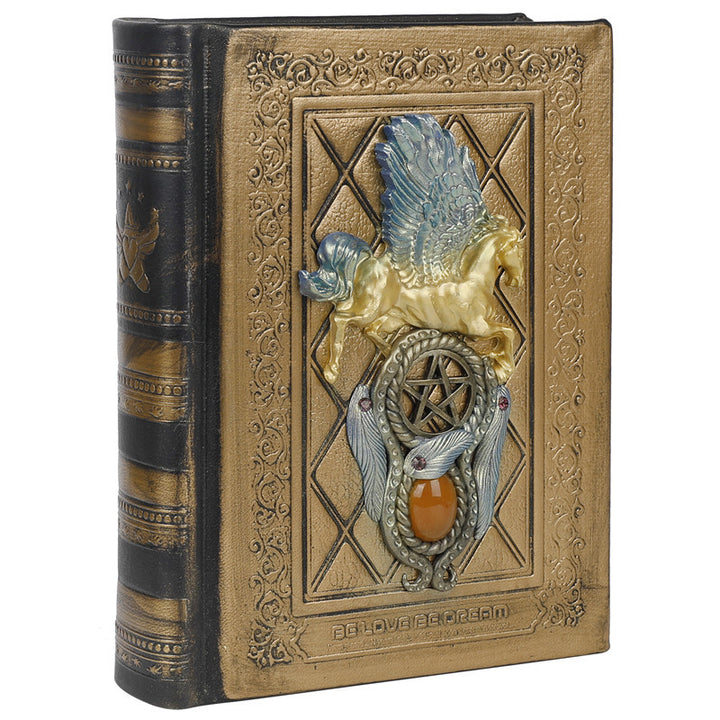 Olivenorma Crystal Stone Pegasus Cat Pattern Decorative Notebook - Pegasus - image 5