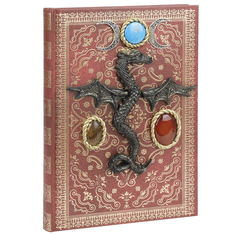 Olivenorma Crystal Stone Flying Dragon Decorative Notebook - image 3
