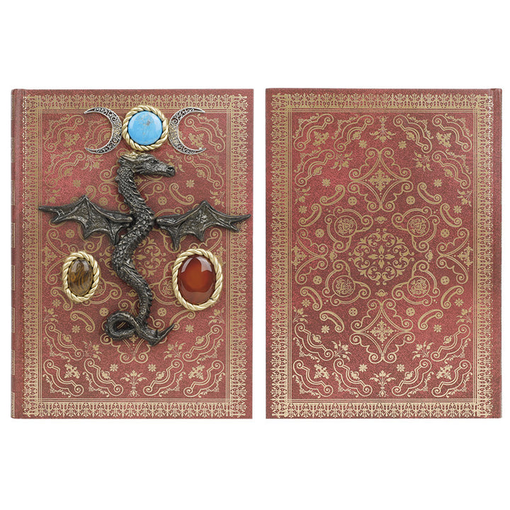 Olivenorma Crystal Stone Flying Dragon Decorative Notebook - image 5