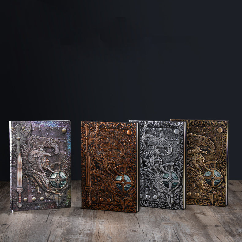 Olivenorma European God of War Pattern Decorative Notebook - image 4