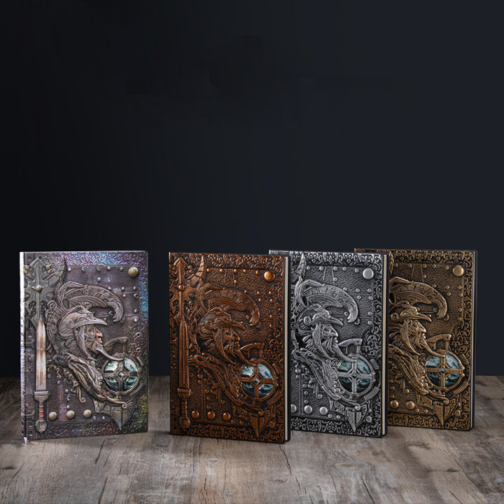 Olivenorma European God of War Pattern Decorative Notebook - image 4