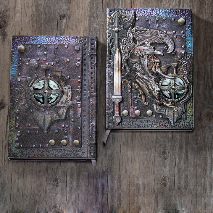Olivenorma European God of War Pattern Decorative Notebook - image 12