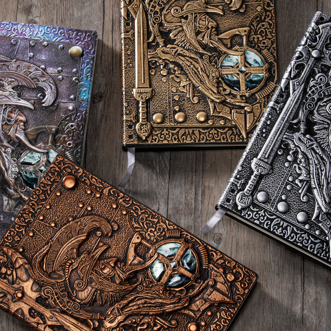 Olivenorma European God of War Pattern Decorative Notebook - image 13
