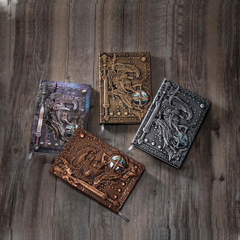 Olivenorma European God of War Pattern Decorative Notebook - image 14
