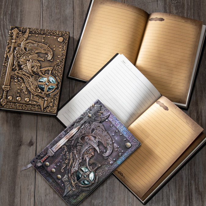 Olivenorma European God of War Pattern Decorative Notebook - image 9