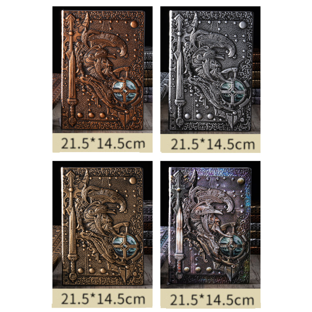 Olivenorma European God of War Pattern Decorative Notebook - image 5