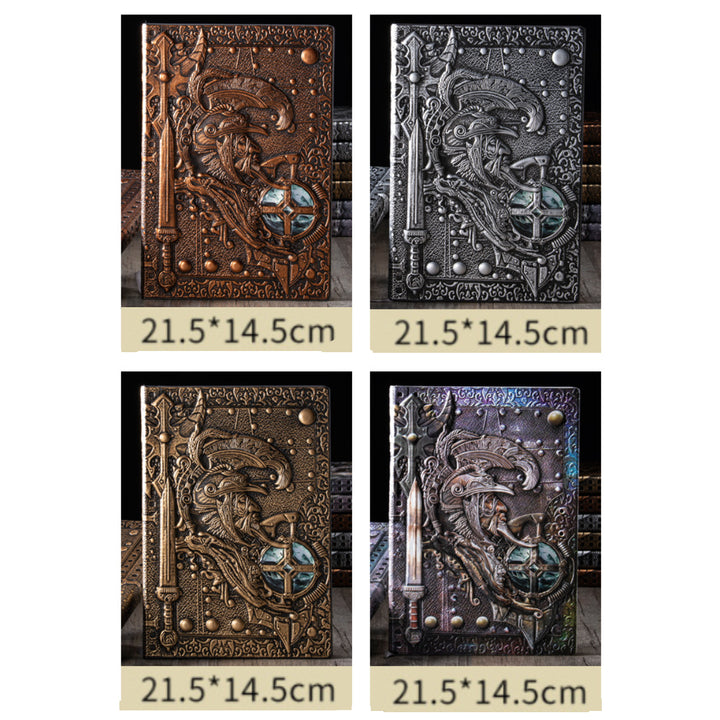 Olivenorma European God of War Pattern Decorative Notebook - image 5