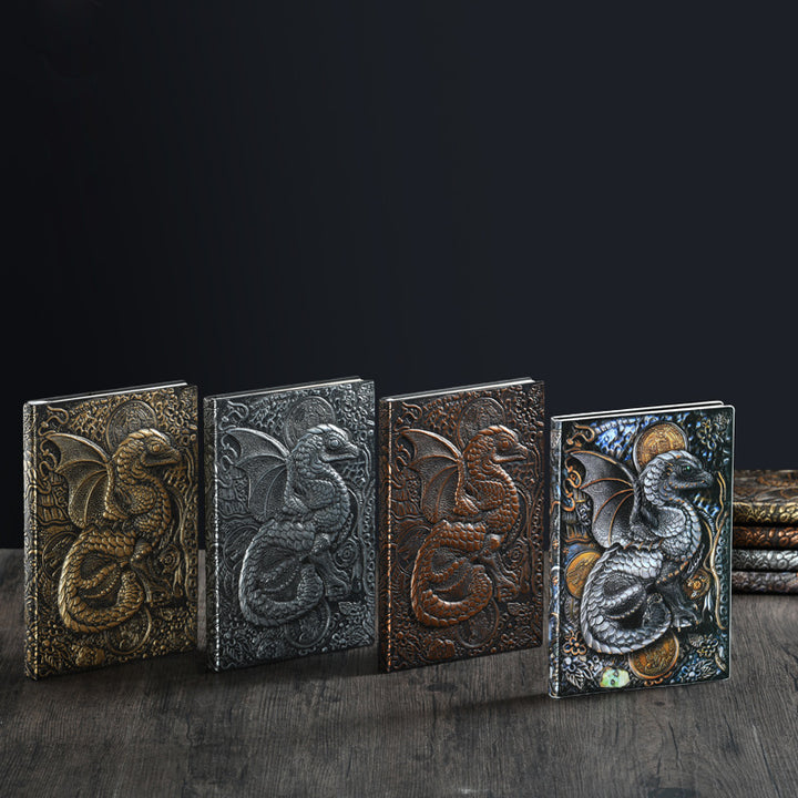 Olivenorma Journal Dragon 3D-Embossed Art Pattern Notebook - image 13