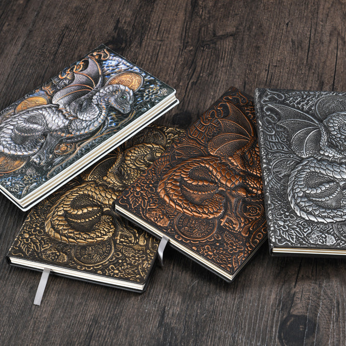 Olivenorma Journal Dragon 3D-Embossed Art Pattern Notebook - image 14
