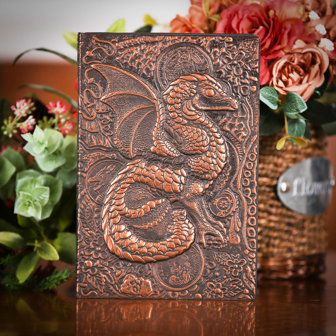 Olivenorma Journal Dragon 3D-Embossed Art Pattern Notebook - image 7