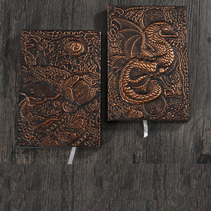 Olivenorma Journal Dragon 3D-Embossed Art Pattern Notebook - image 5