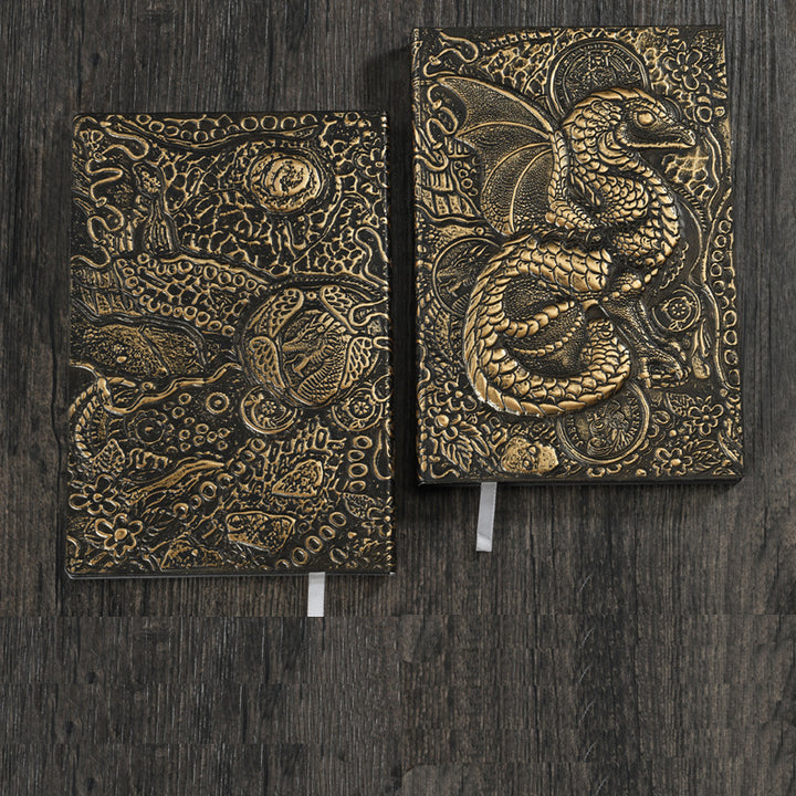 Olivenorma Journal Dragon 3D-Embossed Art Pattern Notebook - image 12