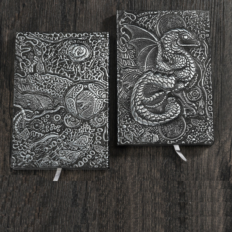 Olivenorma Journal Dragon 3D-Embossed Art Pattern Notebook - image 10