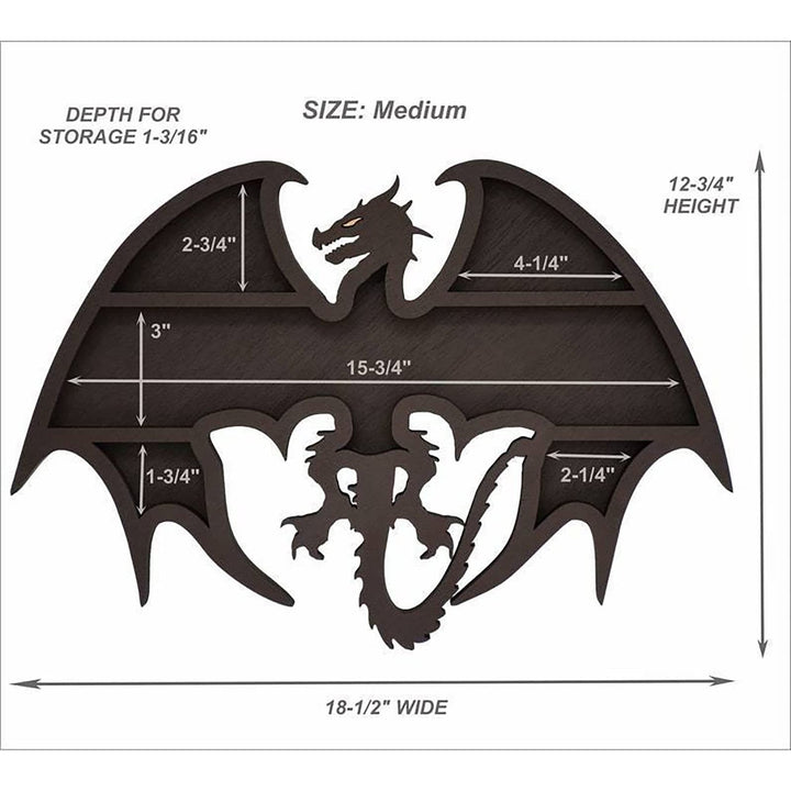 Olivenorma Flying Dragon Crystal Shelf - image 2