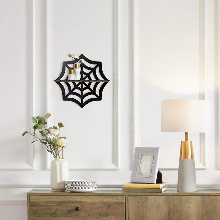 Olivenorma Spider Wood Display Candle Holder Crystal Shelf - image 4