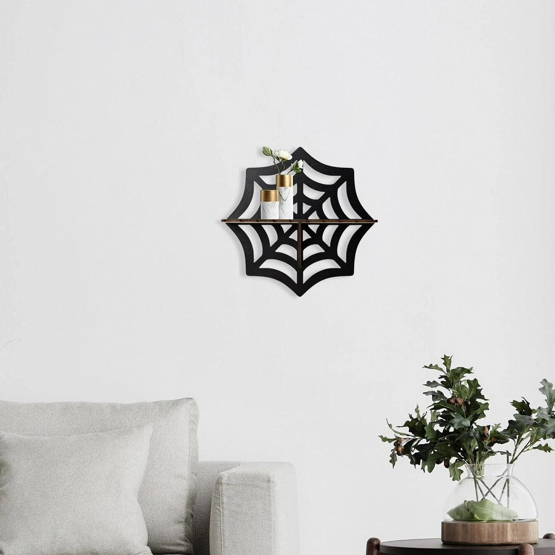 Olivenorma Spider Wood Display Candle Holder Crystal Shelf - image 7