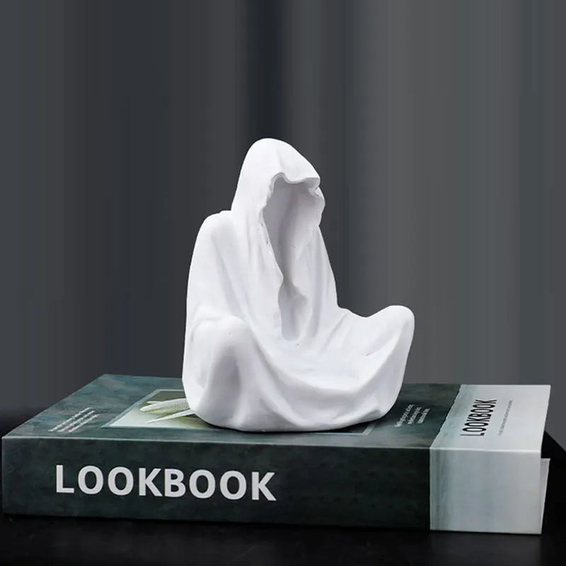 Olivenorma Ghostly Wizard Candlestick Resin Decoration Candle Holder - image 11