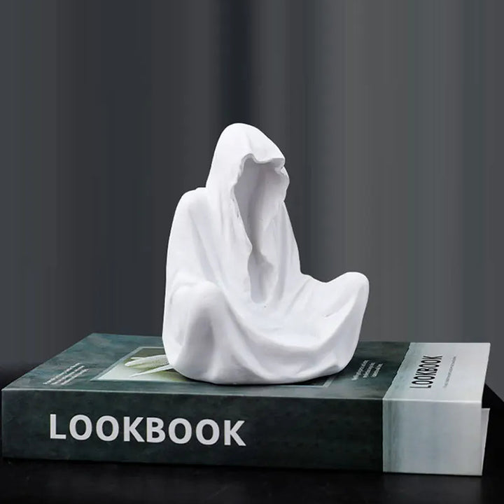 Olivenorma Ghostly Wizard Candlestick Resin Decoration Candle Holder - image 11