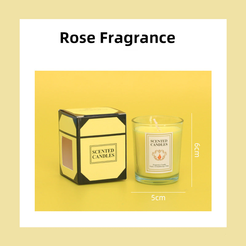 Olivenorma Glass Scented Valentines Day Fragrance Candle - Lemon Fragrance - image 4