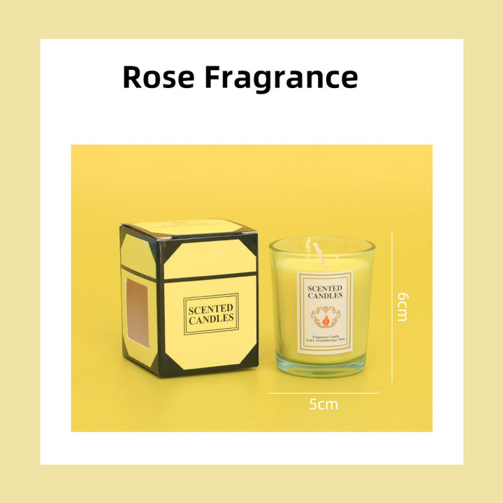 Olivenorma Glass Scented Valentines Day Fragrance Candle - Lemon Fragrance - image 4