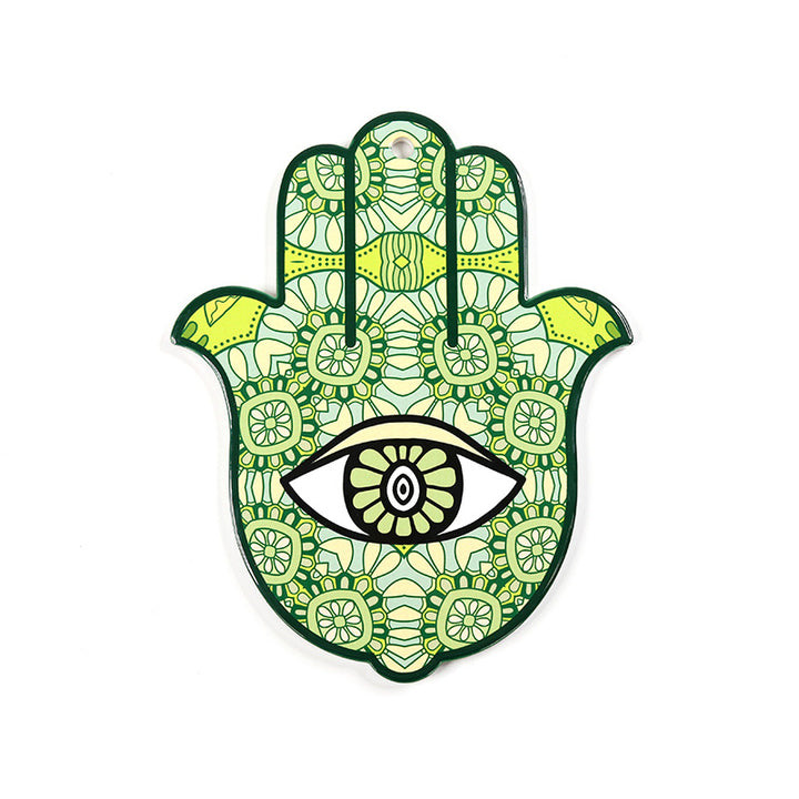 Olivenorma Hamsa Evil Eye Ceramic Insulated Placemat Coaster - Hamsa Evil Eye#8 - Coaster - image 9
