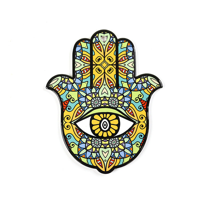 Olivenorma Hamsa Evil Eye Ceramic Insulated Placemat Coaster - Hamsa Evil Eye#9 - Coaster - image 10