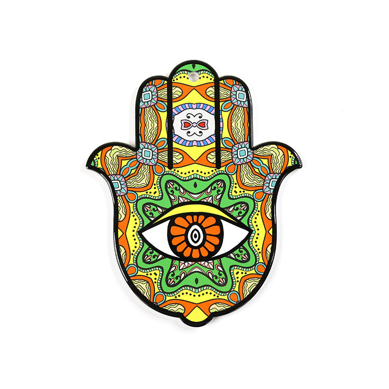 Olivenorma Hamsa Evil Eye Ceramic Insulated Placemat Coaster - Hamsa Evil Eye#10 - Coaster - image 11
