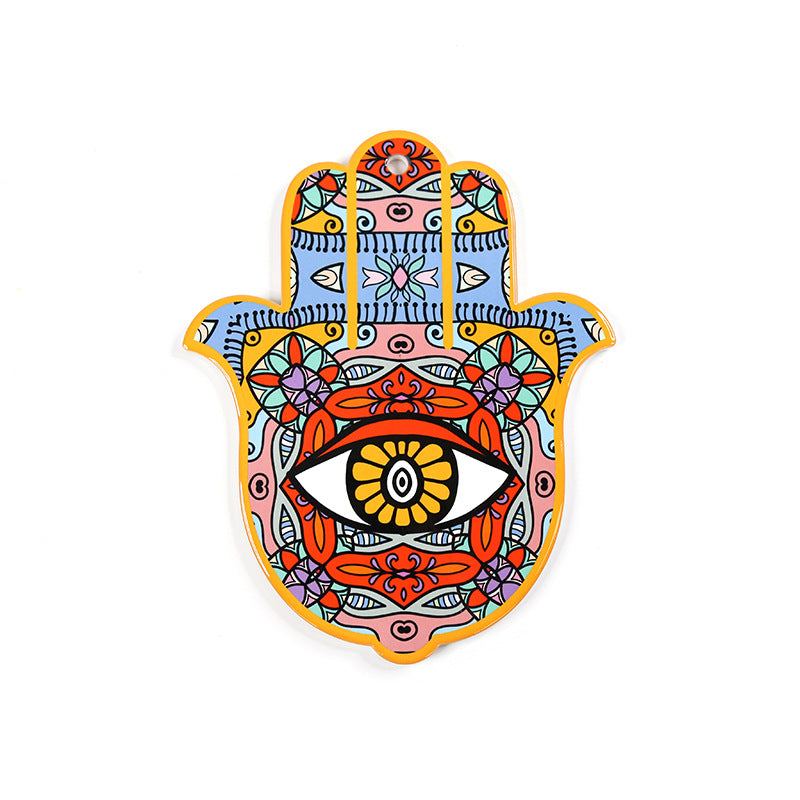 Olivenorma Hamsa Evil Eye Ceramic Insulated Placemat Coaster - Hamsa Evil Eye#12 - Coaster - image 13